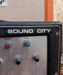 Vintage 1960s Sound City 50 Mark 3 PA Amplifier Head