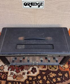 Vintage 1960s Sound City 50 Mark 3 PA Amplifier Head