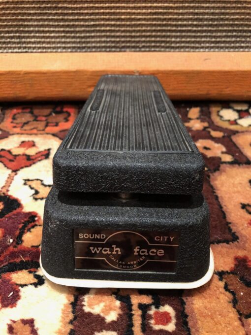 Vintage 1960s Sound City Dallas Arbiter Wah Face Effects Pedal