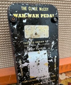 Vintage 1960s Vox Clyde McCoy Original Picture Wah Wah Pedal