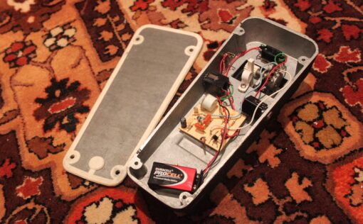 Vintage 1960s Vox Jen Italy Film Can ICAR Wah Pedal