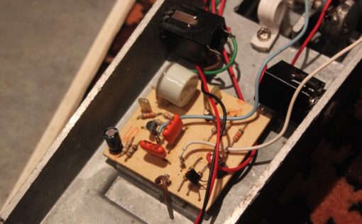 Vintage 1960s Vox Jen Italy Film Can ICAR Wah Pedal