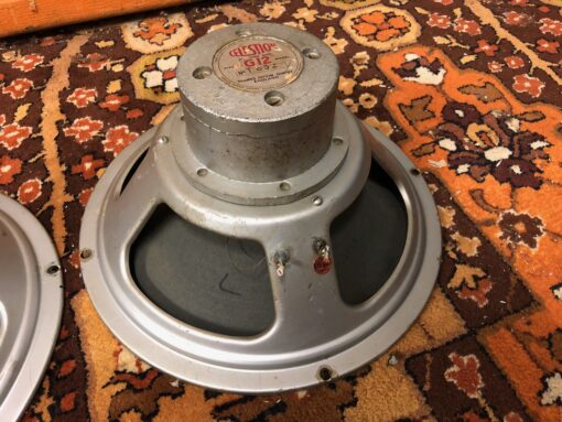 Vintage 1960s Vox Marshall Celestion T0652 Alnico G12 Speaker Drivers