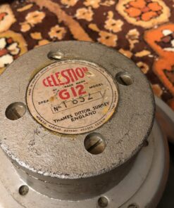 Vintage 1960s Vox Marshall Celestion T0652 Alnico G12 Speaker Drivers