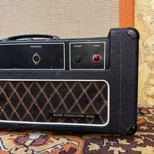 Vintage 1960s Vox Super Foundation Bass Guitar Amplifier FB118 Cabinet