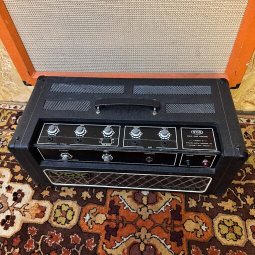 Vintage 1960s Vox Super Foundation Bass Guitar Amplifier FB118 Cabinet