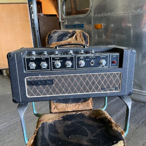 Vintage 1960s Vox Supreme Guitar Amplifier Head Ronnie Lane Mobile