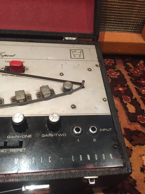 Vintage 1960s Watkins Custom Copicat Tape Echo Unit inc Pedal