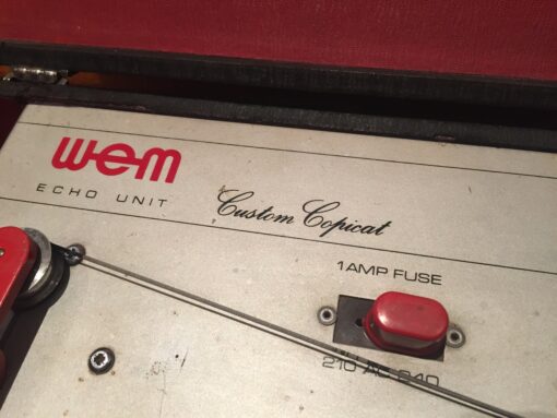 Vintage 1960s Watkins Custom Copicat Tape Echo Unit inc Pedal