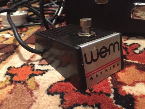 Vintage 1960s Watkins Custom Copicat Tape Echo Unit inc Pedal