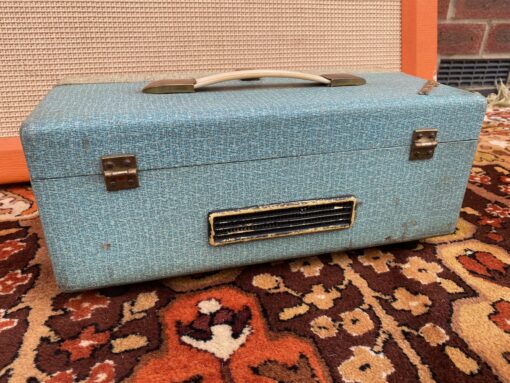 Vintage 1960s Watkins WEM Copicat MK2 Blue White Tape Echo