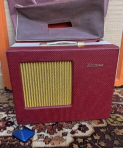 Vintage 1960s Watkins Westminster Red Cream Guitar Amplifier Combo MINT