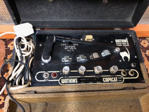 Vintage 1960s WEM Watkins Copicat Valve Tape Echo Unit Effects
