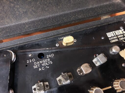 Vintage 1960s WEM Watkins Copicat Valve Tape Echo Unit Effects