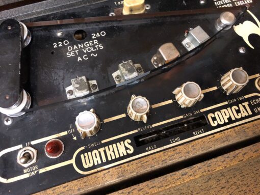 Vintage 1960s WEM Watkins Copicat Valve Tape Echo Unit Effects