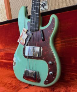 Vintage 1961 Fender Precision USA Pre CBS Surf Green Bass Guitar
