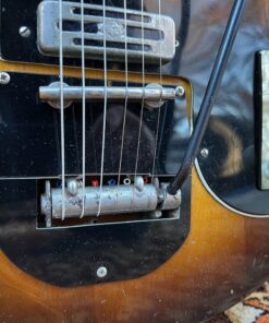 Vintage 1961 Hofner V3 Solid Tobacco Sunburst Electric Guitar