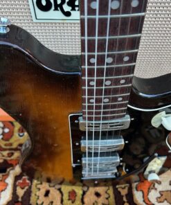 Vintage 1961 Hofner V3 Solid Tobacco Sunburst Electric Guitar