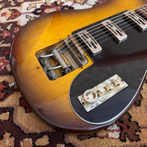 Vintage 1961 Hofner V3 Solid Tobacco Sunburst Electric Guitar