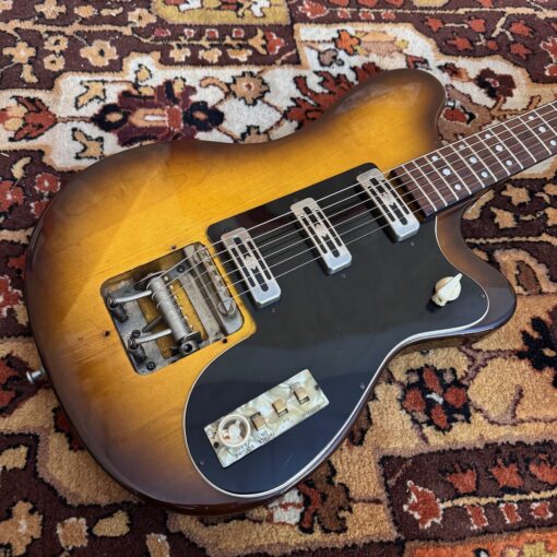 Vintage 1961 Hofner V3 Solid Tobacco Sunburst Electric Guitar