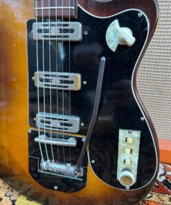 Vintage 1961 Hofner V3 Solid Tobacco Sunburst Electric Guitar