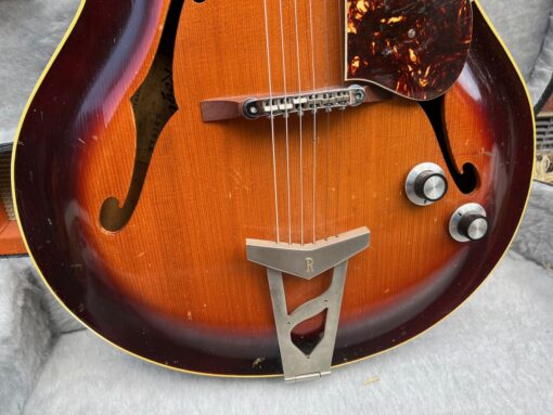 Vintage 1961 Roger Junior CA Rossmeisl Archtop Guitar