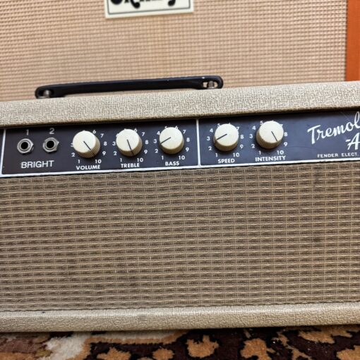 Vintage 1962 Fender Tremolux Brownface USA Amplifier Head