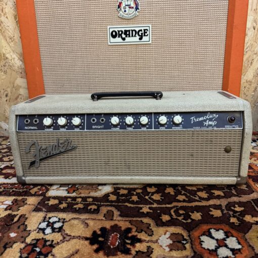Vintage 1962 Fender Tremolux Brownface USA Amplifier Head