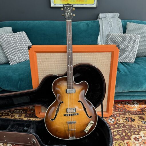 Vintage 1962 Hofner 500 5 Stuart Sutcliffe Brunette Bass Guitar