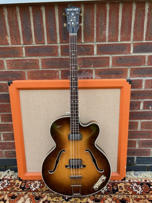 Vintage 1962 Hofner 500 5 Stuart Sutcliffe Brunette Bass Guitar