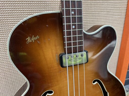 Vintage 1962 Hofner 500 5 Stuart Sutcliffe Brunette Bass Guitar