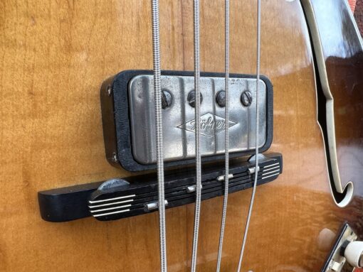 Vintage 1962 Hofner 500 5 Stuart Sutcliffe Brunette Bass Guitar