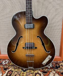 Vintage 1962 Hofner 500 5 Stuart Sutcliffe Brunette Bass Guitar