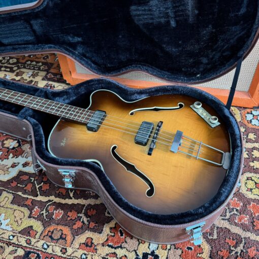 Vintage 1962 Hofner 500 5 Stuart Sutcliffe Brunette Bass Guitar