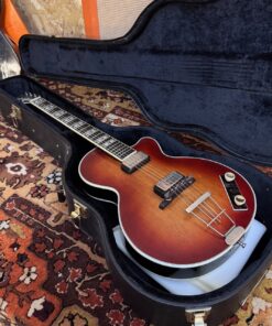 Vintage 1962 Hofner Club 60 Cherry Electric Acoustic Guitar 1960s