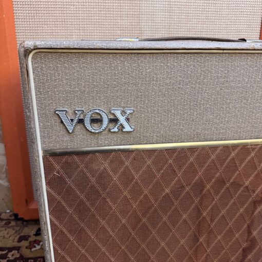 Vintage 1962 Vox AC15 Single Fawn 1x12 Amplifier Combo