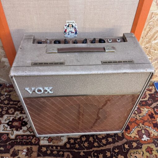 Vintage 1962 Vox AC15 Single Fawn 1x12 Amplifier Combo