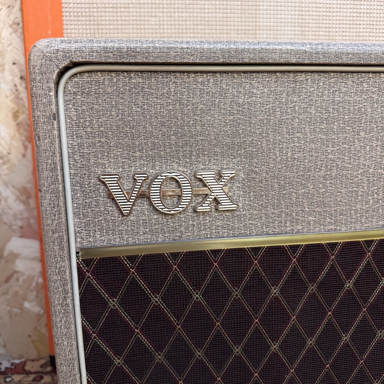 Vintage 1962 Vox AC30 Bass Fawn 2×12 Amplifier Combo Complete Vintage 1962 Vox AC30 Bass Fawn 2×12 Amplifier Combo Complete