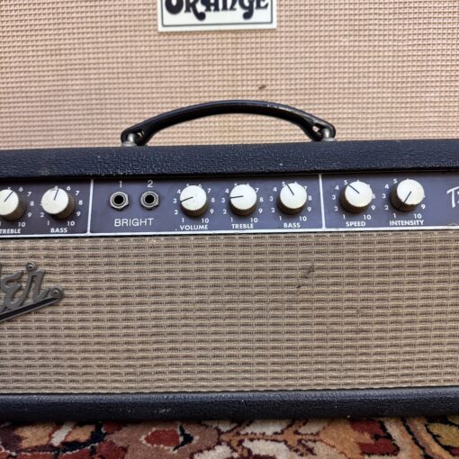 Vintage 1963 Fender Tremolux Brownface 6G9B Export USA Amplifier Head
