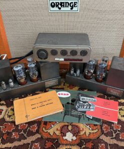 Vintage 1963 Quad 22 Control Unit and Quad II Amplifiers 1960s