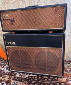 Vintage 1963 Vox AC30 Super Twin Amplifier Head Cabinet Stack