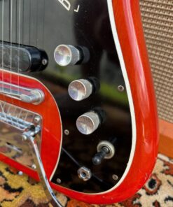 Vintage 1964 Burns London Nu Sonic Red Guitar