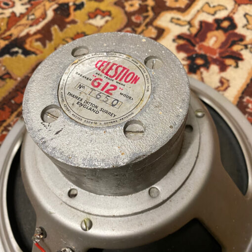 Vintage 1964 Celestion G12 T650 Silver Alnico 12 Speaker Marshall