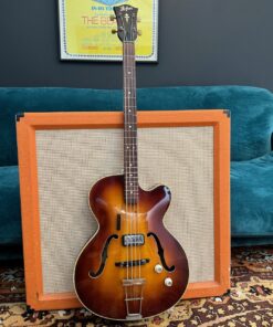 Vintage 1964 Hofner Senator Bass Sunburst Guitar 1960s