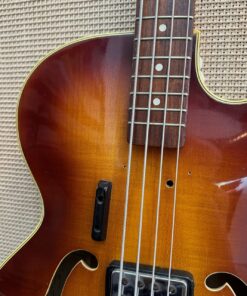 Vintage 1964 Hofner Senator Bass Sunburst Guitar 1960s