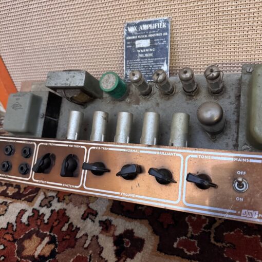 Vintage 1964 Vox AC30 Copper Top Valve Amplifier Chassis 1960s