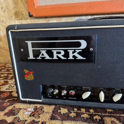 Vintage 1965 1966 Park Marshall 45 White Banana Knob Amplifier