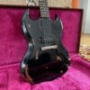 Vintage 1965 Gibson SG Junior Jr USA Black Refin Guitar