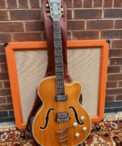 Vintage 1965 Hofner President E2 Blonde Electric Guitar