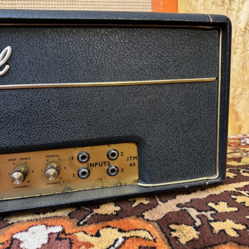 Vintage 1965 Marshall JTM45 MKII Plexi Block Logo Amplifier Head